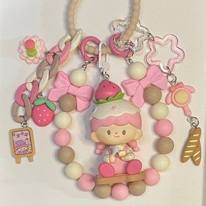 Handmade keychain, which can be ordered directly from stock